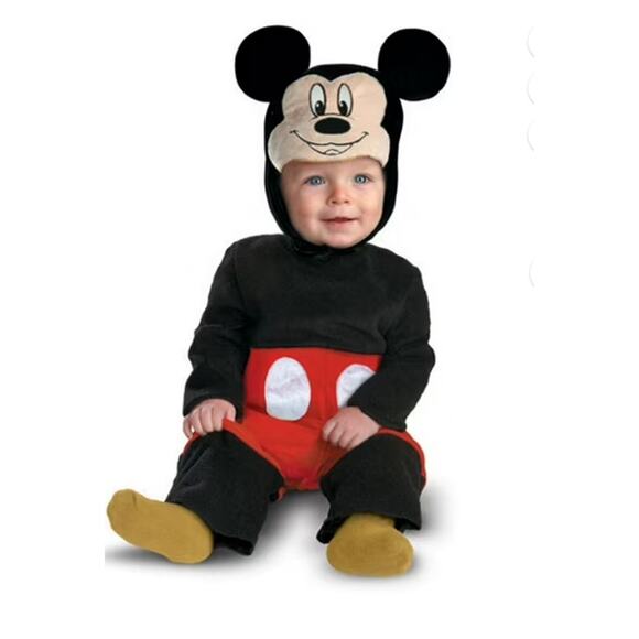 Disney Toddler Mickey Mouse Costume Mickey and Friends Size 12 to 18 Months - Picture 7 of 13
